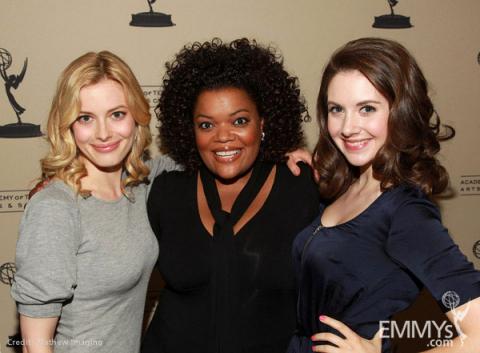 Gillian Jacobs, Yvette Nicole Brown and Alison Brie at An Evening With Community