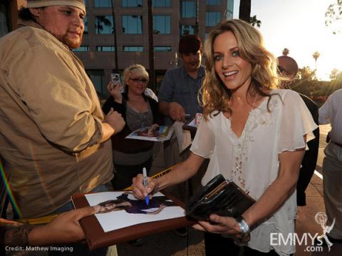 Jessalyn Gilsig at An Evening With Glee