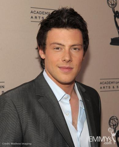 Cory Monteith at An Evening With Glee