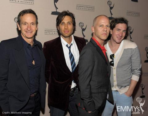 Dante Di Loreto, Brad Falchuk, Ryan Murphy and Ian Brennan at An Evening With Glee