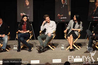 Julianna Margulies, Matt Czuchry and Archie Panjabi at An Evening With The Good Wife