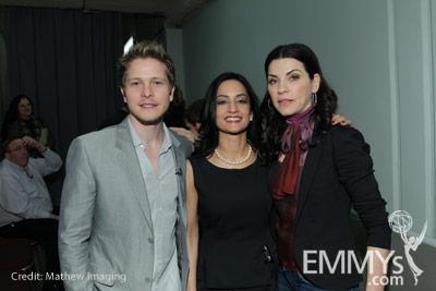 Matt Czuchry, Archie Panjabi and Julianna Margulies at An Evening With The Good Wife