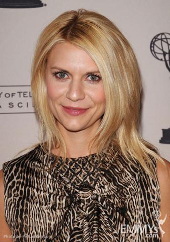 Claire Danes arrives at an Evening with Homeland