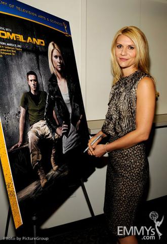Claire Danes at an Evening with Homeland