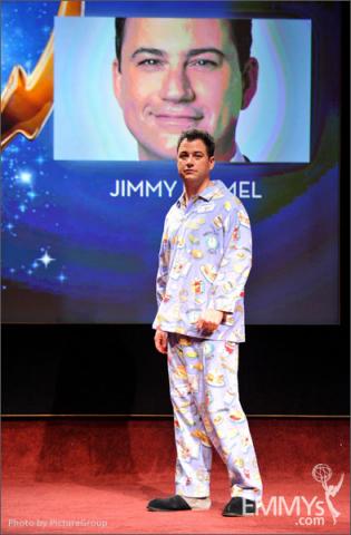 Jimmy Kimmel onstage at the 64th Primetime Emmy Awards Nominations