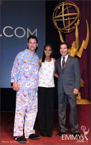 Jimmy Kimmel, Kerry Washington and Bruce Rosenblum announce the 64th Primetime Emmy Awards Nominations