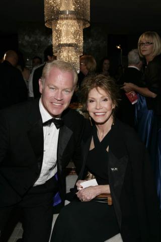 Desperate Housewives co-star Neal McDonough and Mary Tyler Moore at the 60th Primetime Emmy Awards 