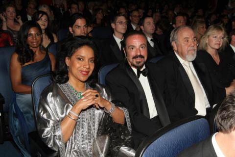 Phylicia Rashad (front left) and Audra McDonald (rear left) at the 60th Primetime Emmy Awards