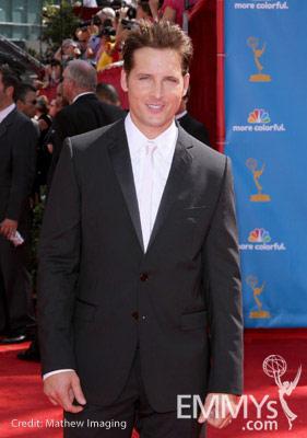 Peter Facinelli arrives at the 62nd Annual Primetime Emmy Awards held at the Nokia Theatre 