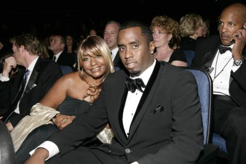 Sean Combs & mother Janice Combs at the 60th Primetime Emmys