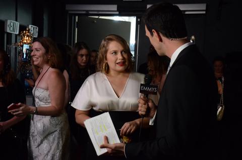 Merritt Wever at the Backstage Live Thank You Cam