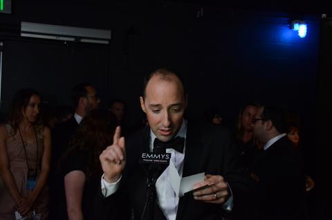 Tony Hale at the Backstage Live Thank You Cam