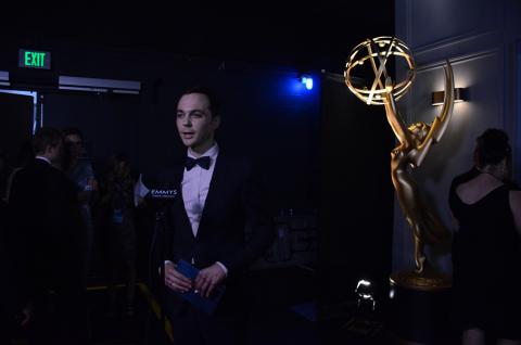 Jim Parsons at the Backstage Live Thank You Cam