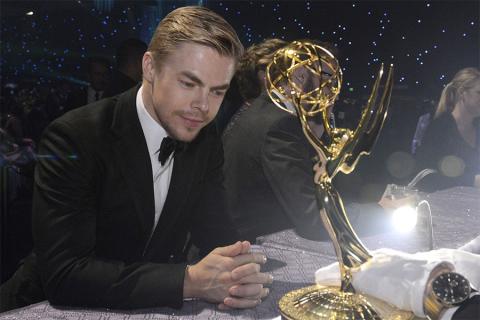 Derek Hough at the Governor's Ball