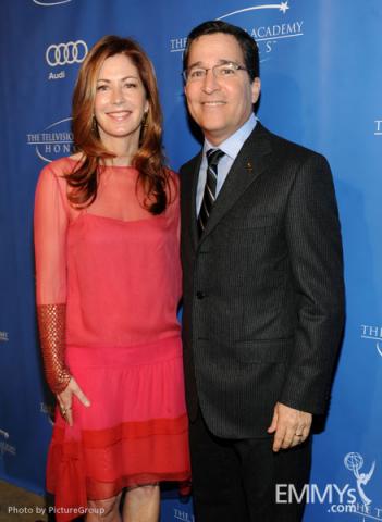 Dana Delany and Bruce Rosenblum arrive at the 5th Annual Television Academy Honors