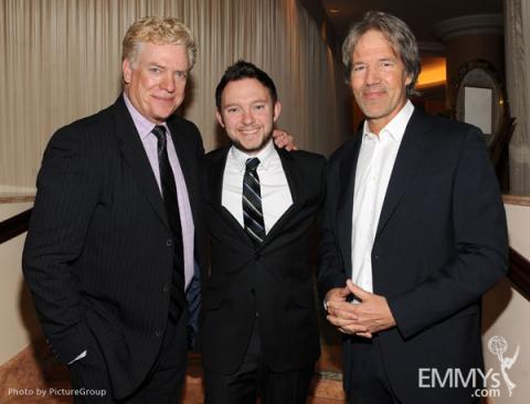Christopher McDonald, Nathan Corddry and David E. Kelley attend the 5th Annual Television Academy Honors