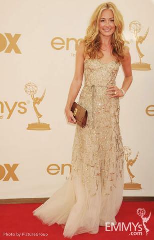 Cat Deeley arrives at the Academy of Television Arts & Sciences 63rd Primetime Emmy Awards