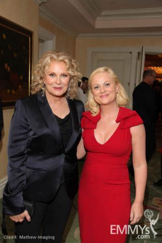 Hall of Fame inductee Candice Bergen and Amy Poehler, host of the Hall of Fame Induction Gala.