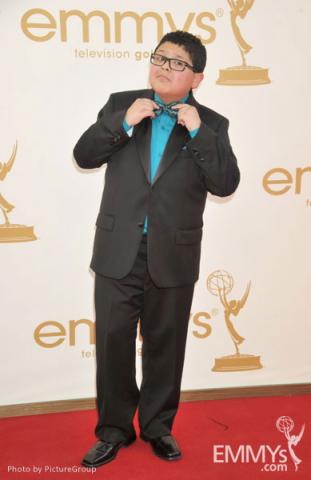 Rico Rodriguez arrives at the Academy of Television Arts & Sciences 63rd Primetime Emmy Awards