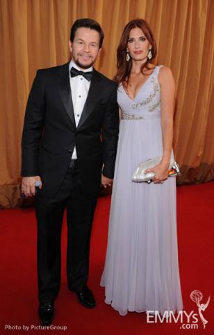 Mark Wahlberg and Rhea Durham arrive at the Academy of Television Arts & Sciences 63rd Primetime Emmy Awards