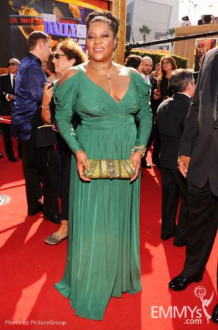 Loretta Devine arrives at the Academy of Television Arts & Sciences 63rd Primetime Emmy Awards