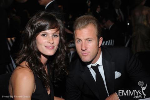 Scott Caan (R) and guest attend the Governors Ball 