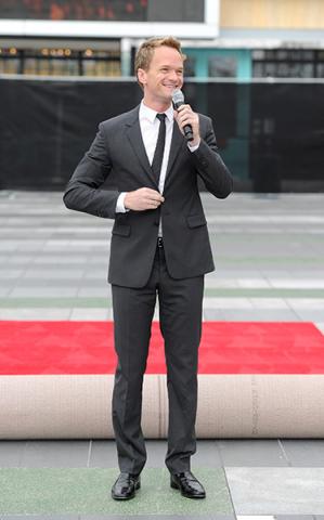 Neil Patrick Harris at the 65th Emmy Awards red carpet rollout.