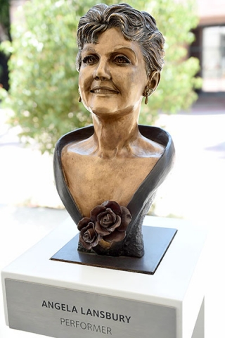 Bust of Angela Lansbury