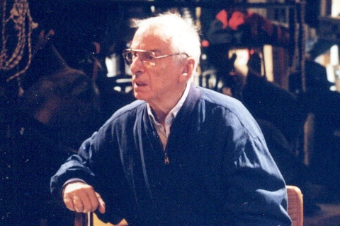 Phil Hymes on the SNL set
