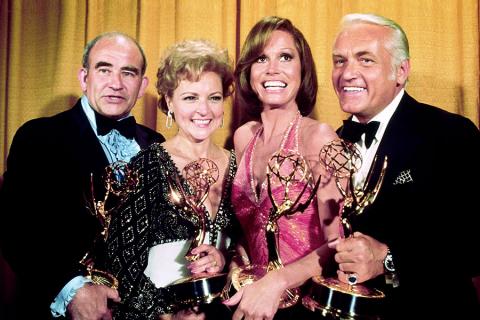 Ed Asner, Betty White, Mary Tyler Moore, Ted Knight
