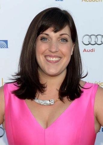 Allison Tolman arrives at the Performers Peer Group nominee reception in West Hollywood.