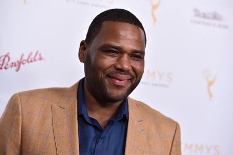 Anthony Anderson arrives at the Performers Peer Group Celebration August 24 at the Montage in Beverly Hills, California.