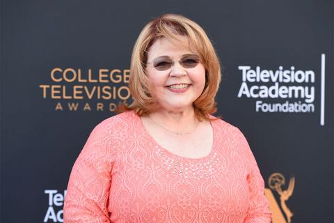 Television Academy governor Patrika Darbo arrives at the 38th College Television Awards presented by the Television Academy Foundation at the Saban Media Center on Wednesday, May 24, 2017, in the NoHo Arts District in Los Angeles. 