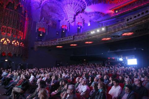 The audience enjoys the panel at Transparent: Anatomy of an Episode, March 17, 2016 in Los Angeles.