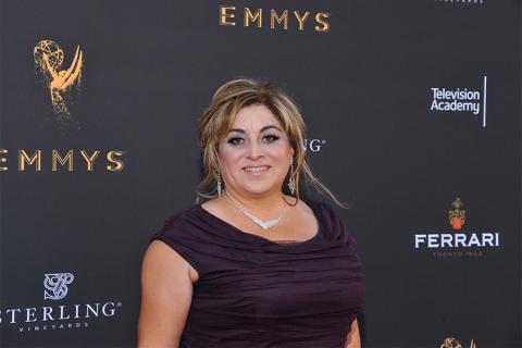 Television Academy governor Beatriz Gomez at the L.A. Area Emmy Awards presented at the Television Academy's Wolf Theatre at the Saban Media Center on Saturday, July 22, 2017, in North Hollywood, California.