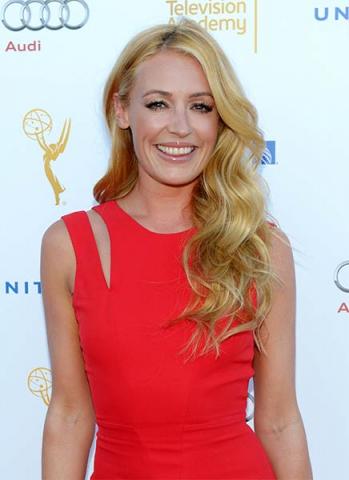 Cat Deeley arrives at the Performers Peer Group nominee reception in West Hollywood.