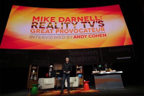 Andy Cohen onstage at Mike Darnell: Reality TV's Great Provocateur at the Saban Media Center in North Hollywood, California, March 29, 2017.