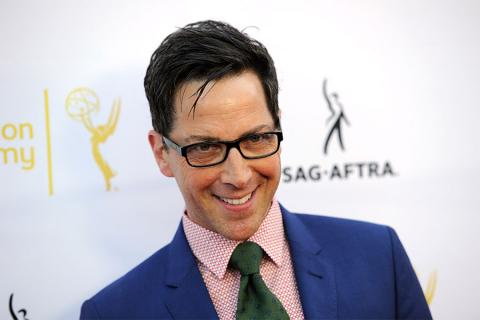 Dan Bucatinsky of Scandal arrives at Dynamic and Diverse: A 66th Emmy Awards Celebration of Diversity at the Television Academy in North Hollywood, California.