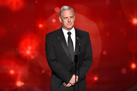 Kevin Hamburger on-stage at the 2016 Creative Arts Emmys.