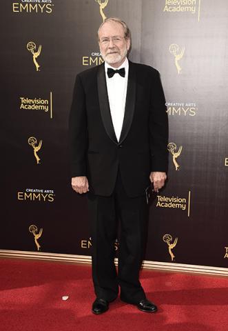 Martin Mull on the red carpet at the 2016 Creative Arts Emmys. 
