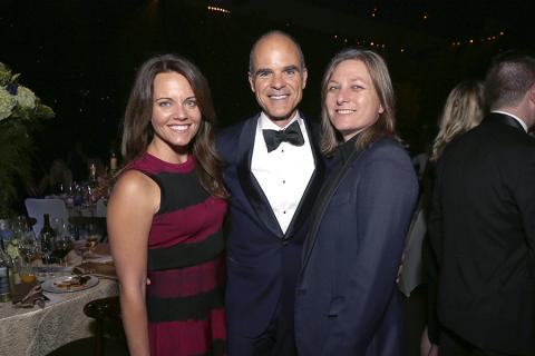 Cindy Holland, Michael Kelly and guest at the 2016 Creative Arts Ball.