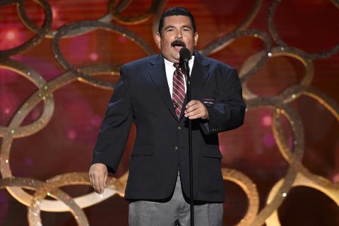 Guillermo Rodriguez speaks during night two of the Television Academy's 2016 Creative Arts Emmys.