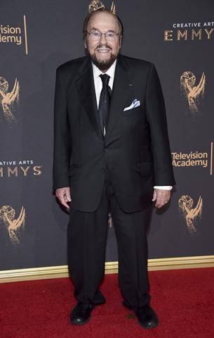 James Lipton on the red carpet at the 2017 Creative Arts Emmys. 