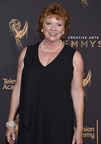 Becky Ann Baker on the red carpet at the 2017 Creative Arts Emmys. 
