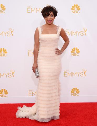 Selenis Leyva of Orange Is the New Black arrives at the 66th Emmy Awards.