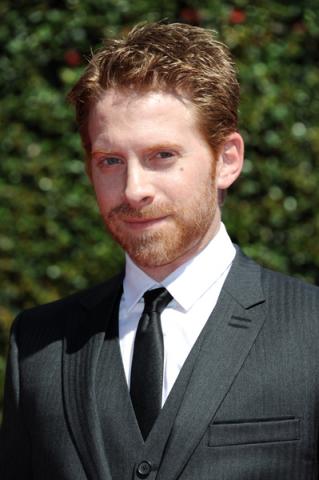 Seth Green of Robot Chicken arrives for the 2014 Primetime Creative Arts Emmys.