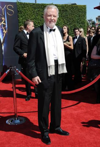 Jon Voight arrives for the 2014 Primetime Creative Arts Emmys.