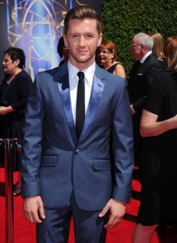 Travis Wall of So You Think You Can Dance arrives for the 2014 Primetime Creative Arts Emmys.