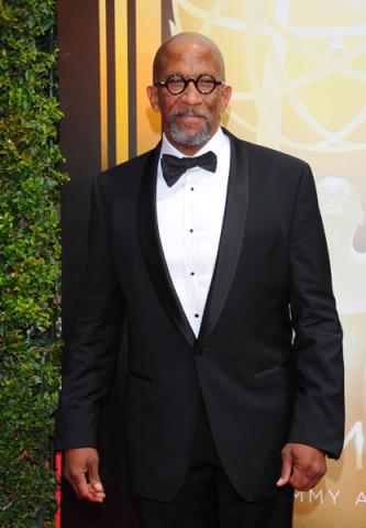 Reg E. Cathey arrives on the red carpet at the Creative Arts Emmy Awards 2015.