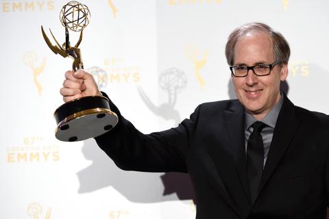 Jeff Beal backstage at the Creative Arts Emmy Awards 2015.